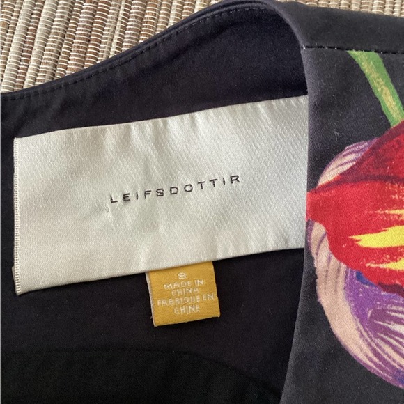 Anthropologie Multicolor Floral Midi Dress - Picture 6 of 7